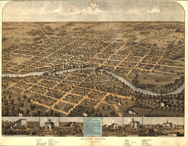 South Bend, Indiana 1866 1866