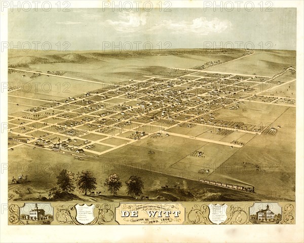 DeWitt. Iowa 1868 1868