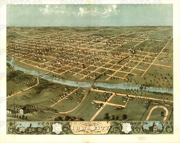 Iowa City, Iowa 1868 1868