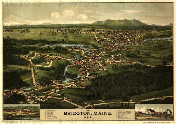 Bridgeton, Maine 1888 1888