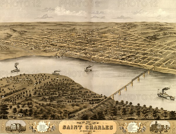 St. Charles, Missouri 1869 1869