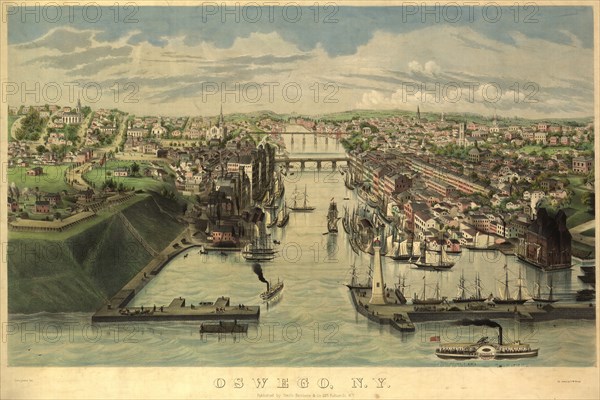 Oswego, New York 1855 1855
