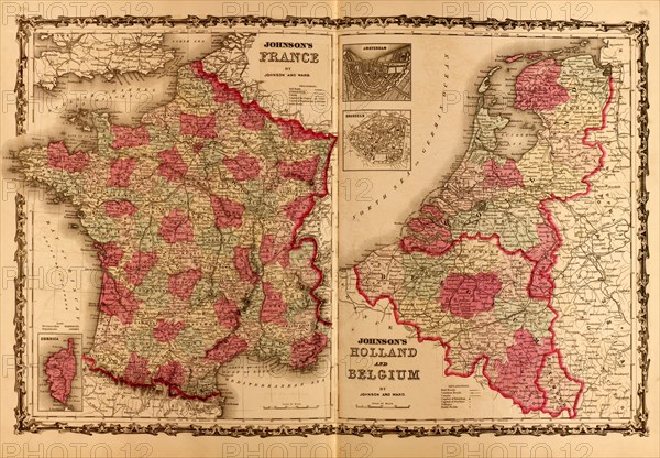 France, Holland & Belgium 1862