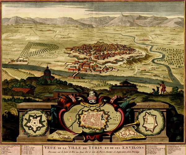 Turin or Torino & Its Envisons - 1700 1700