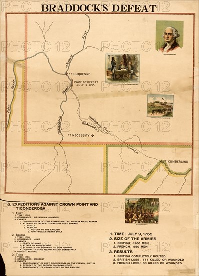 Braddock's Defeat(Getty Only) 1898