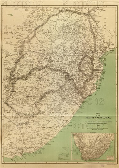 Seat of War in Africa - 1899 1899