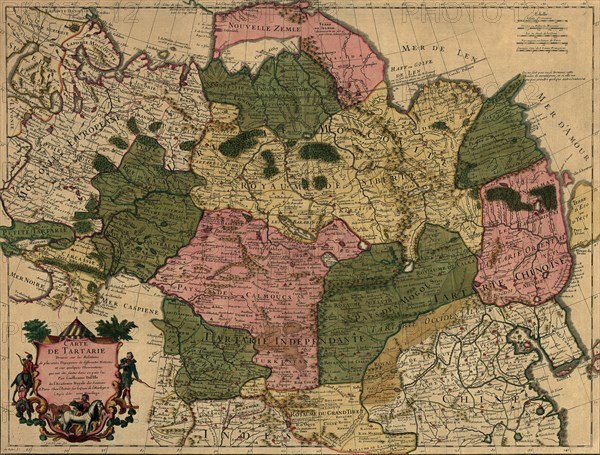 Siberia, Russia - 1706 1706
