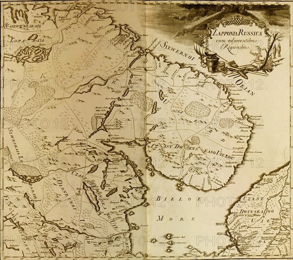 Russian Lappland - 1745