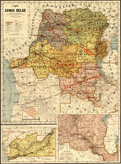 Belgian Congo - 1896 1896