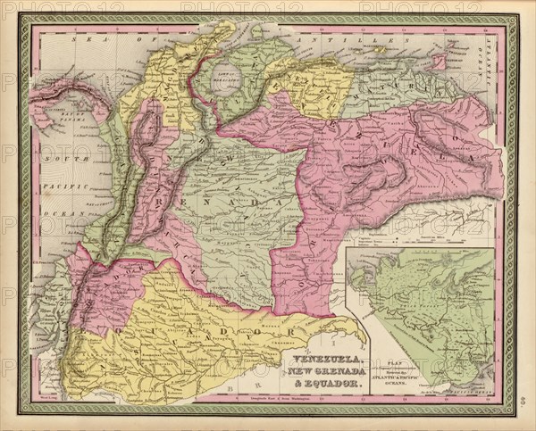 Venezuela, New Grenada & Ecuador - 1849