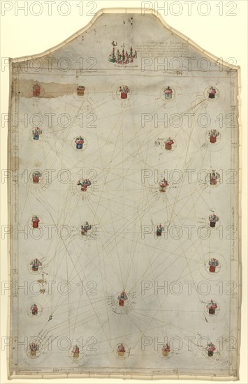 Chart of Weights & Measures in Seaports - 1484 1484