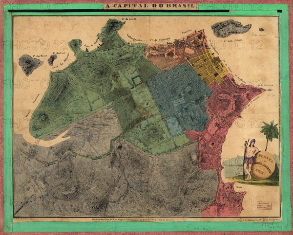 Rio De Janiero, Capital do Brazil - 1831 1831