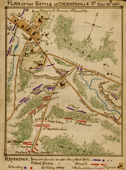 Battle of Dranesville Va 1861