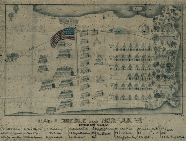 Camp Greble near Norfolk, Va. 1862