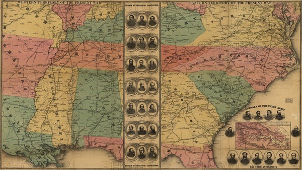 Western Territory in the War Between the States - 1861 1861