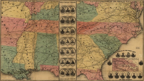 Western Territory in the War Between the States - 1861 1861