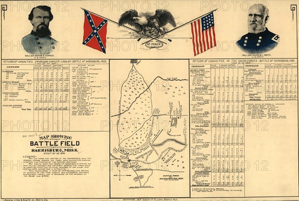 Battlefield at Harrisburg, Mississippi 1864