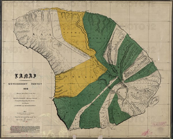 Lanai Hawaii - 1897 1897