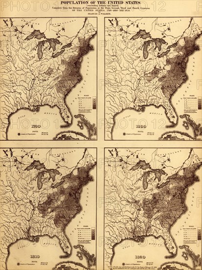 Population of the United States - 1870 -1820 1870