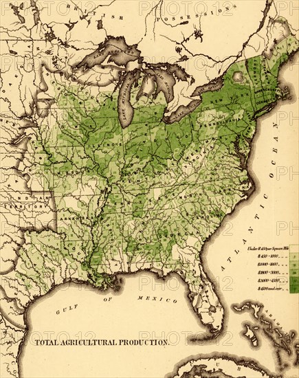 Agricultural Production - 1870 1870