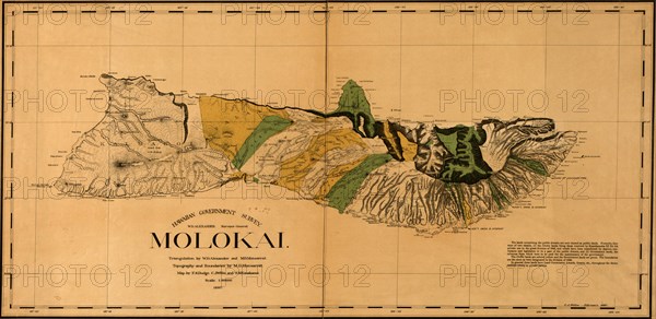 Molokai, Hawaiian Islands - 1886 1886