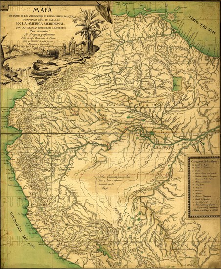 South America - 1796 1796