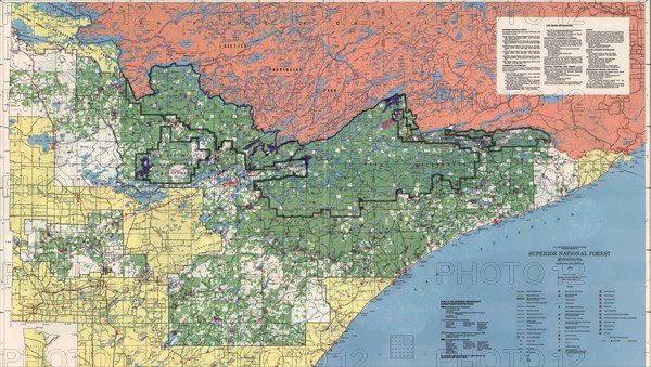 Superior Natonal Forest 1962