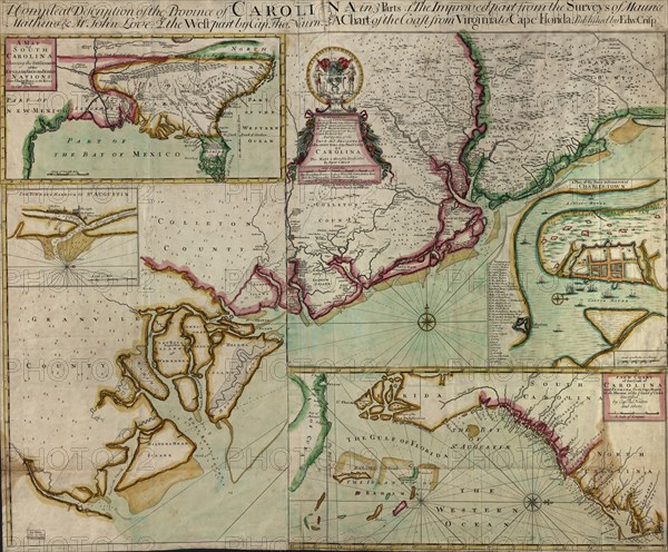 Carolinas in 1711 1711