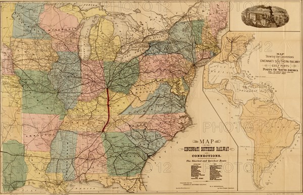Cincinnati Southern Railway - 1879 1879