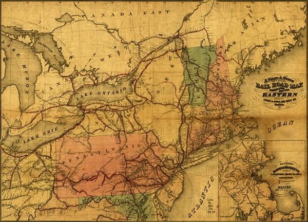 Eastern Railroad - 1859 1859