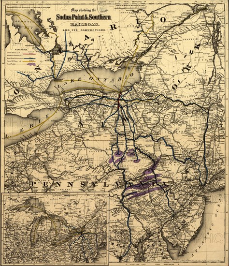 Sodus Point & Southern - 1872