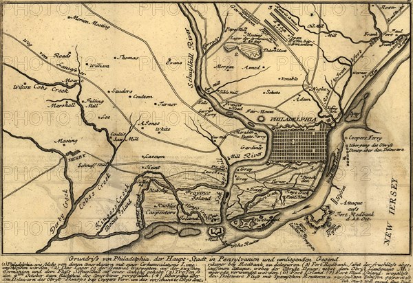 Philadelphia in the War - 1777