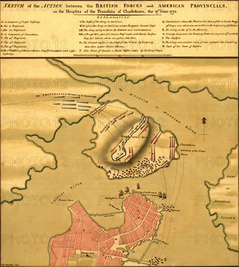 Battle of Bunker Hill - 1775 1775