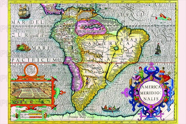 South America 1630