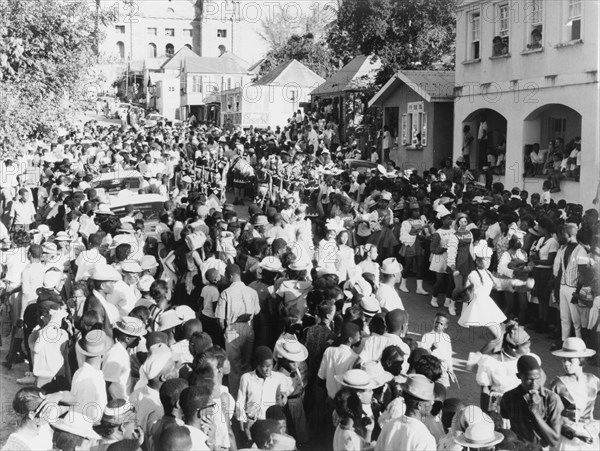 Carnival procession in St John's