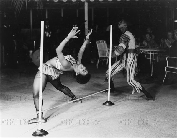 Limbo dancing at the Anchorage Hotel