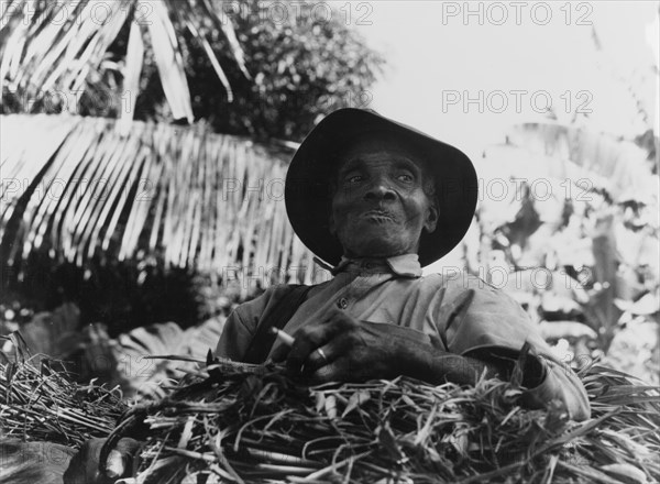 An elderly man from Dominica