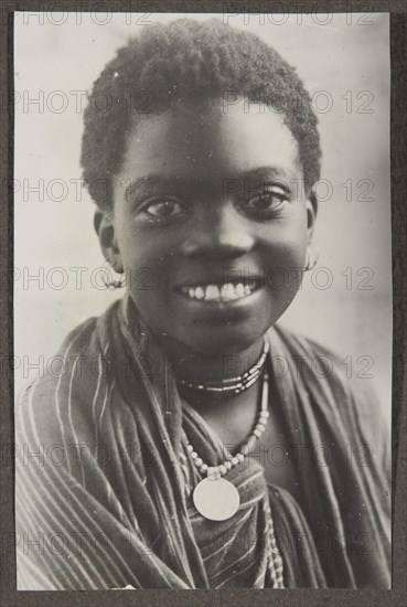 Portrait of a woman from the Tigre tribe