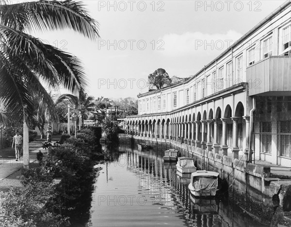 A waterway in Suva