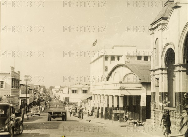 Commercial street in Accra