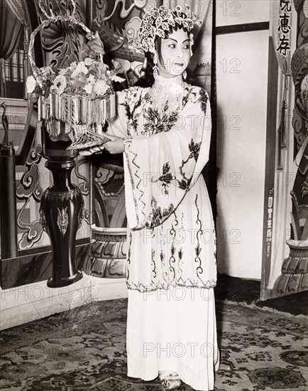 Portrait of a Chinese actress