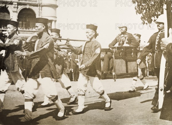 The Duke of Connaught visits Hong Kong