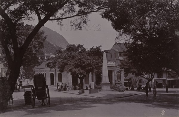 Market square in Wan Chai