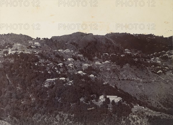 Mussoorie hill station, India