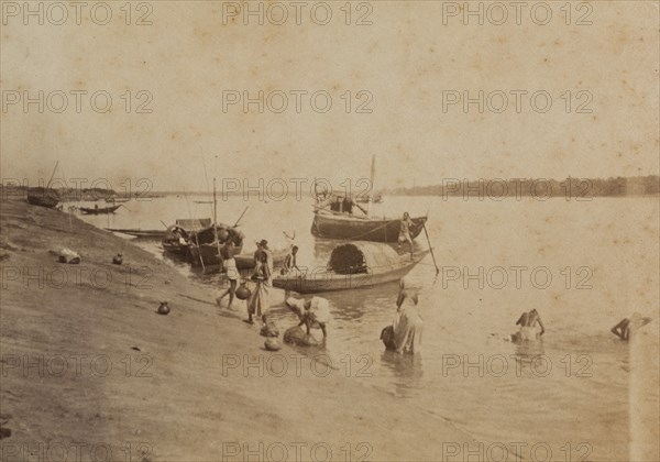 Washing in the River Ganges