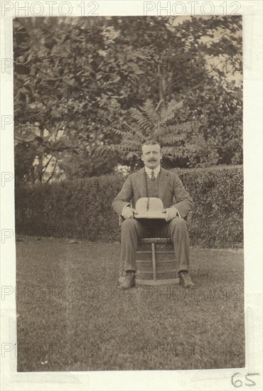 Portrait of a colonial gentleman, India