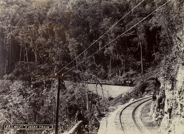 A work train in Jamaica