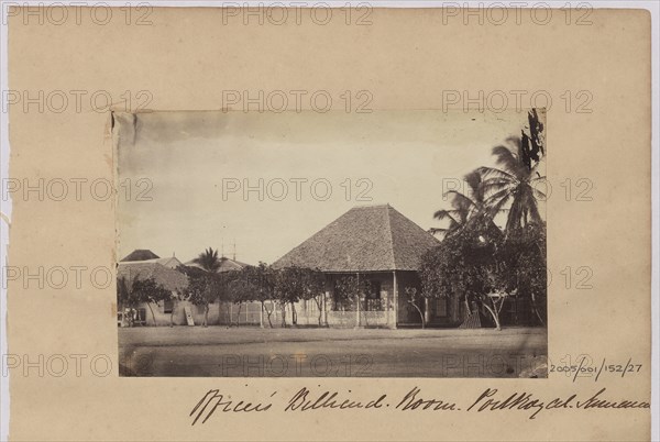 Officers' Billiard Room, Port Royal, Jamaica