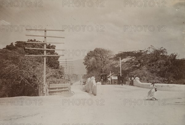 Tram lines, Kingston, Jamaica