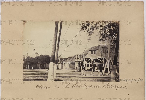 View of the dockyard, Port Royal, Jamaica